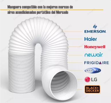 MANGUERA DUCTO FLEXIBLE PARA AIRE PORTATIL