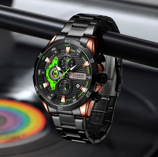 DESCUBRE LA ELEGANCIA Y PRECISION EN UN SOLO RELOJ CURREN 8402 PARA HOMBRE